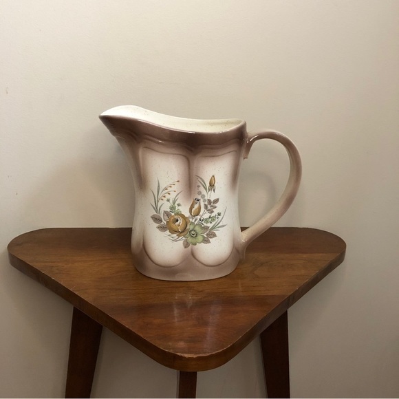 Handmade floral Pitcher - Picture 4 of 9